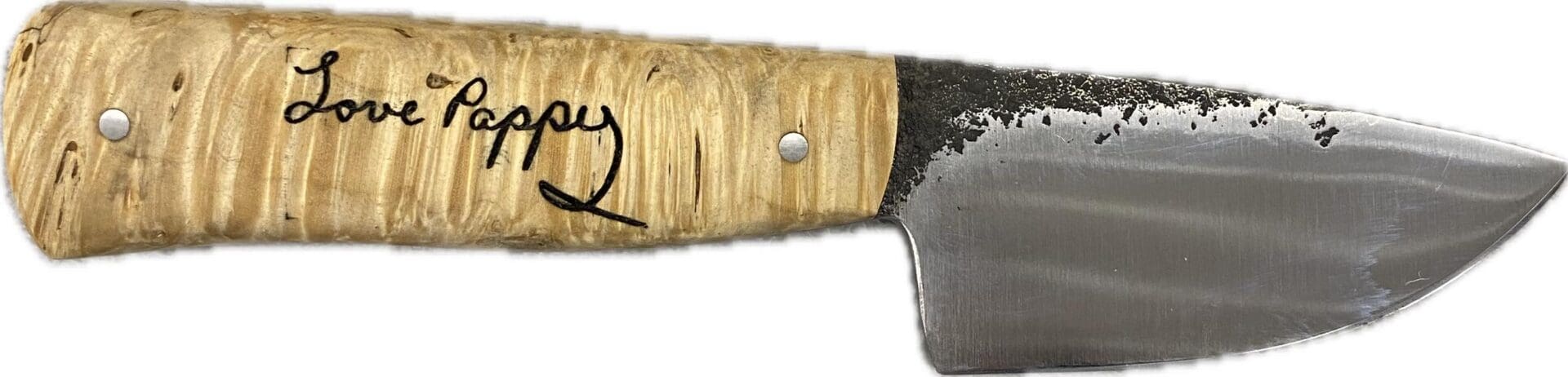 A knife with the number 1 2 on it.